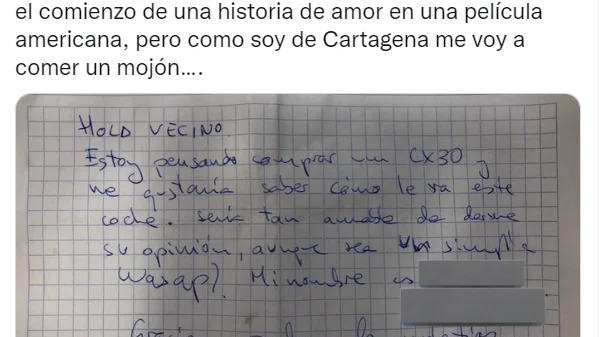 Captura de Twitter Captura de Twitter