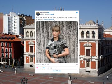  El tuit del alcalde de Valladolid sobre Taylor Swift