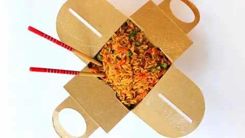 Comida china para llevar (archivo) Comida china para llevar (archivo)