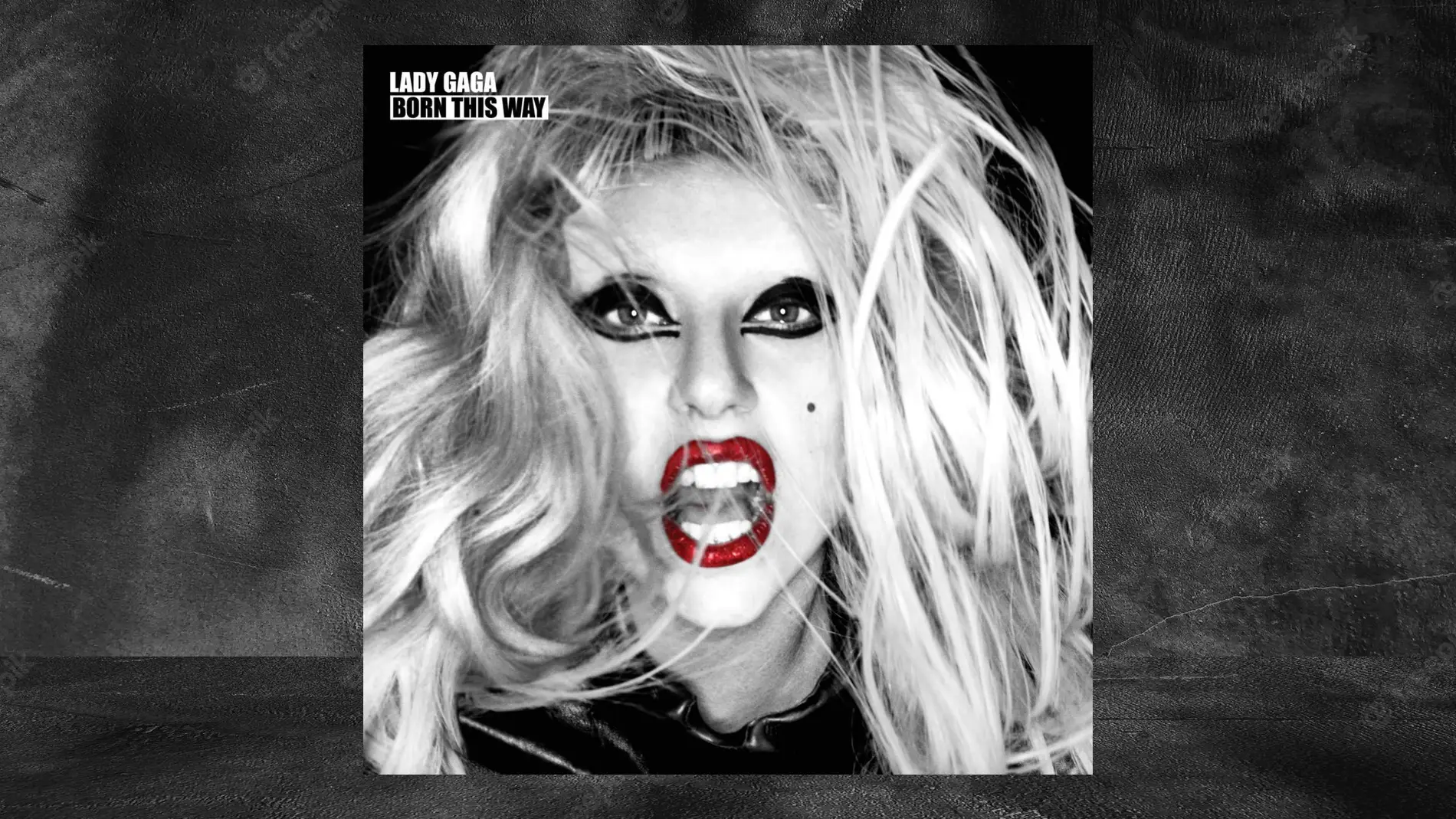 Portada del disco &#39;Born This Way&#39; de Lady Gaga.