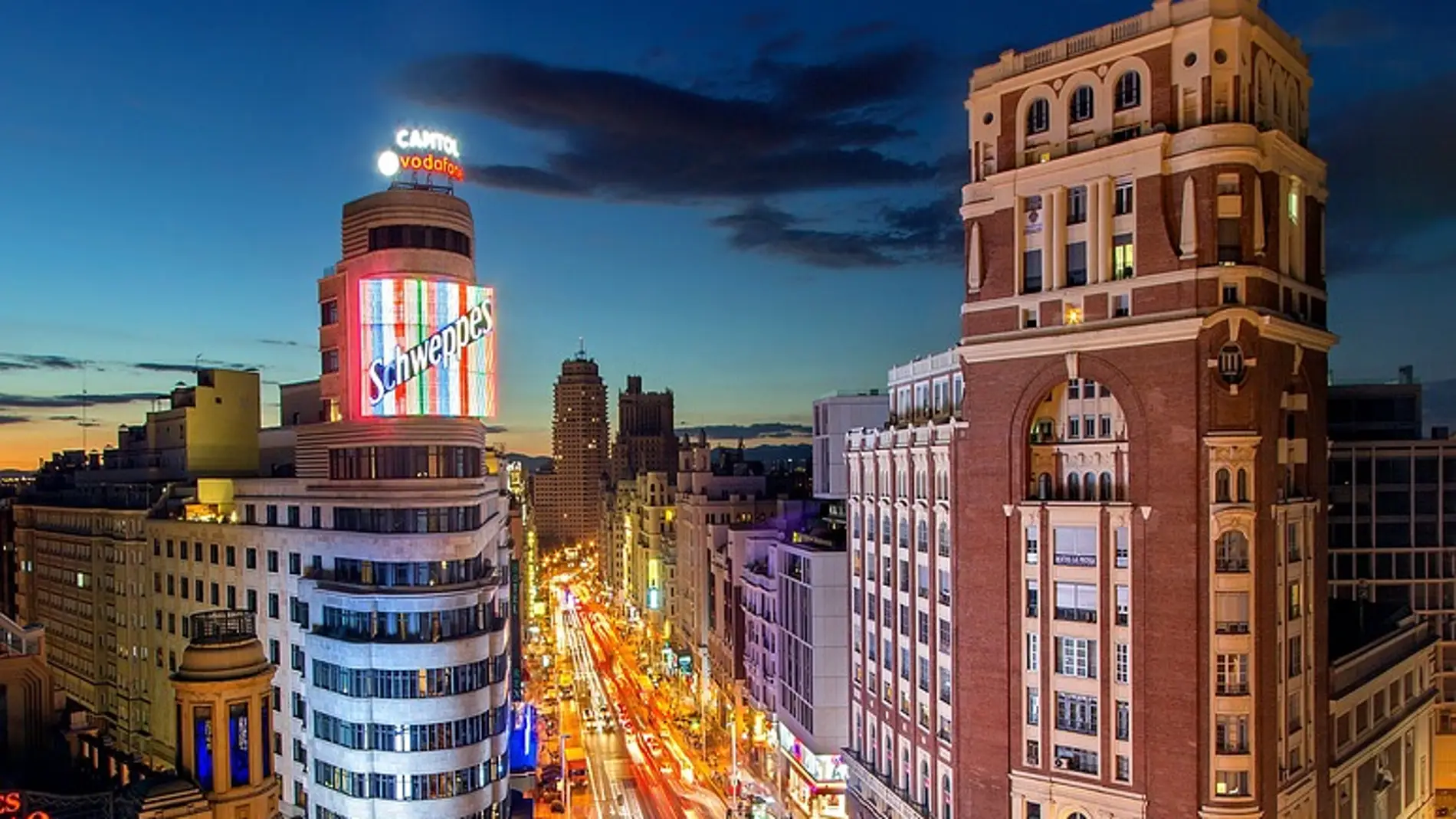 La Gran Vía de Madrid