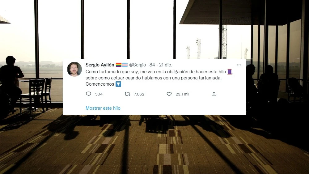 El hilo viral de Twitter que te ense&ntilde;a a hablar con personas tartamudas