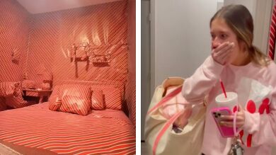 Unas estudiantes universitarias le gastan a una compañera la broma navideña más pesada