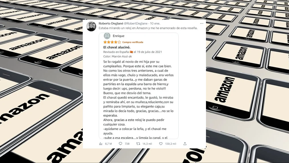 La fant&aacute;stica rese&ntilde;a de un reloj en Amazon que est&aacute; arrasando en Twitter