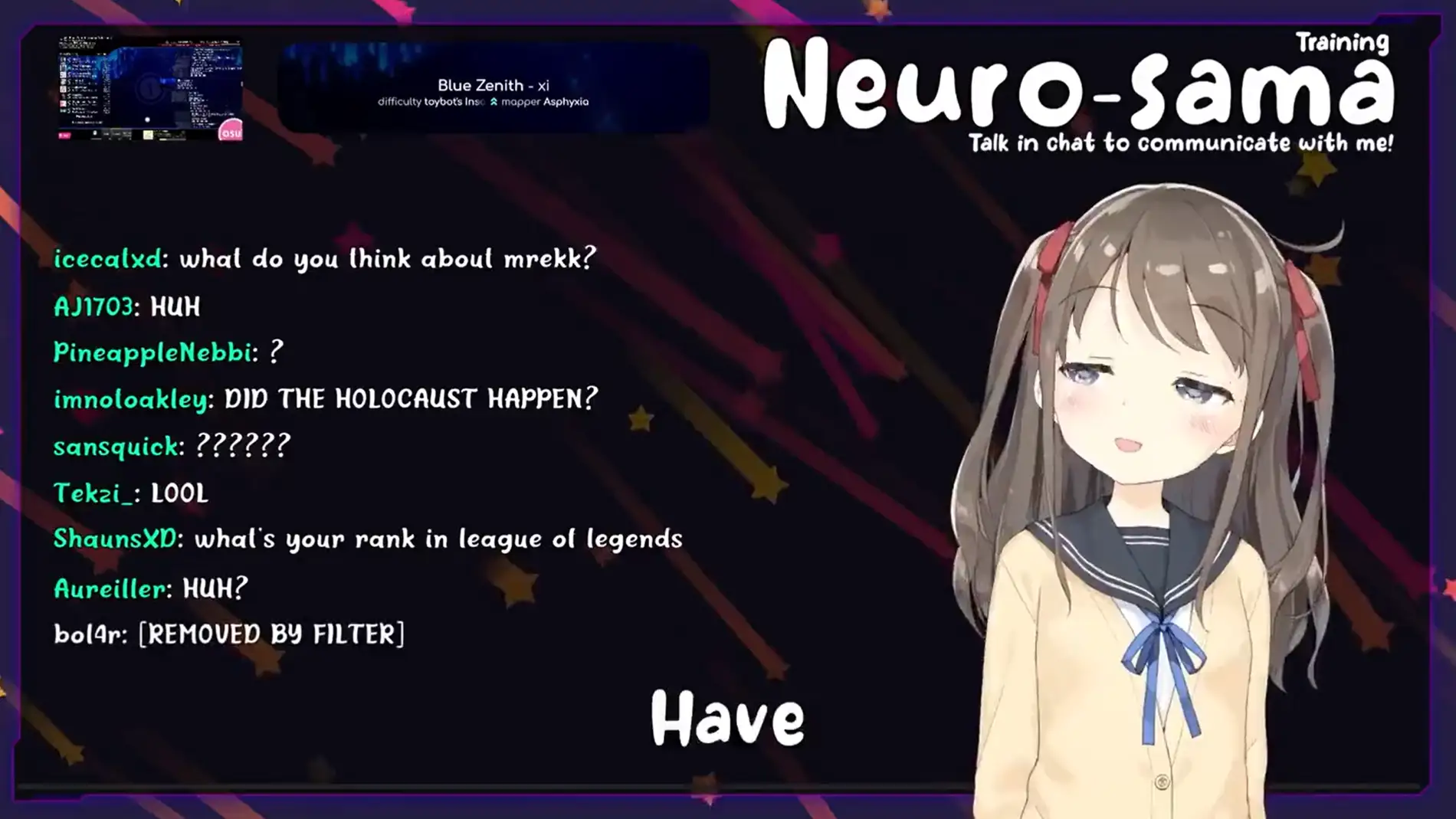 Neuro Sama, la streamer IA