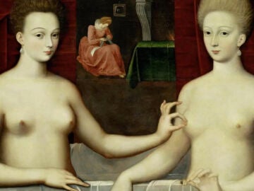 Gabrielle d'Estrées y su prima, 500 años antes de Instagram