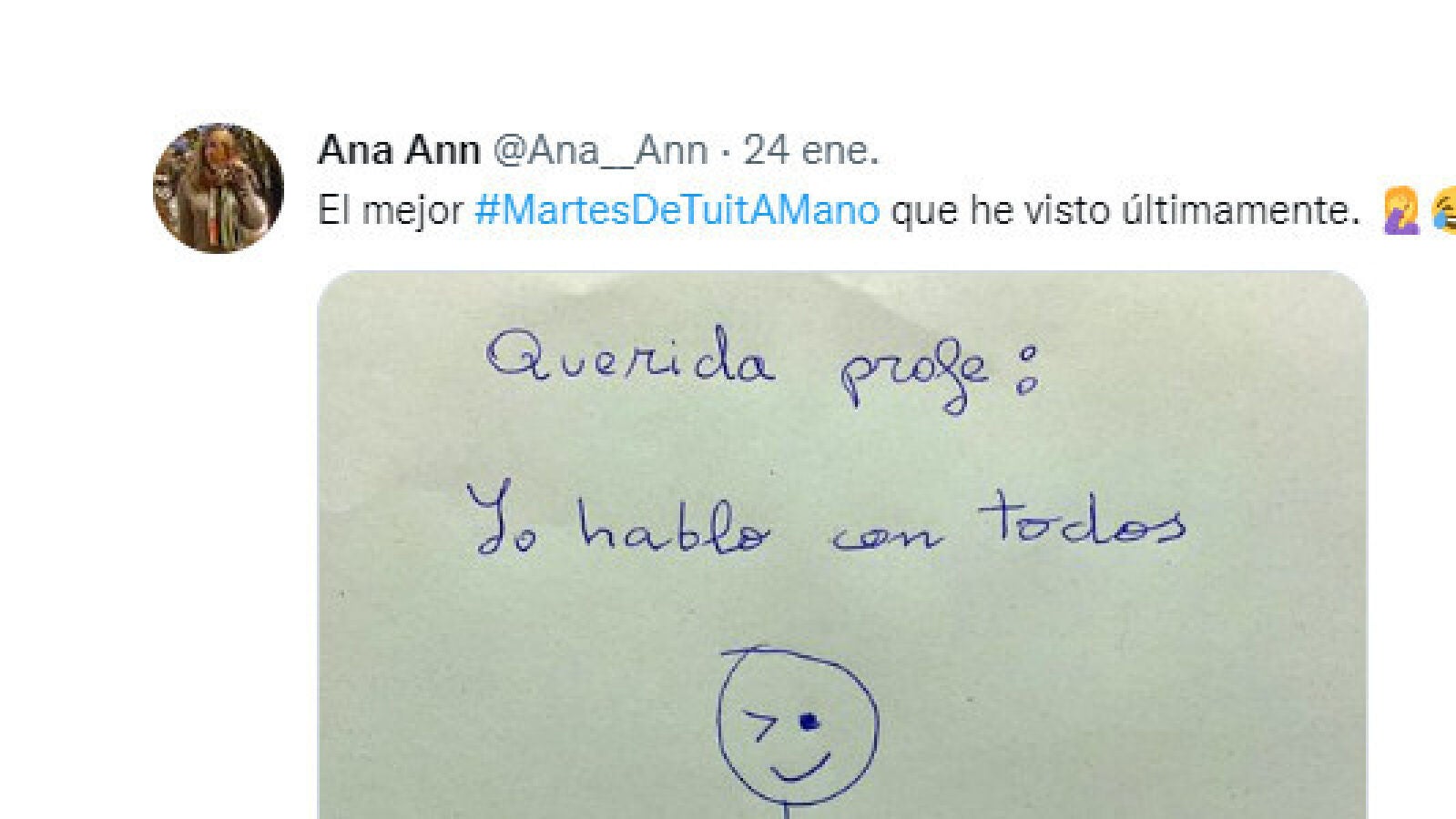 La divertida nota de un alumno desafiando a su profesora se vuelve viral