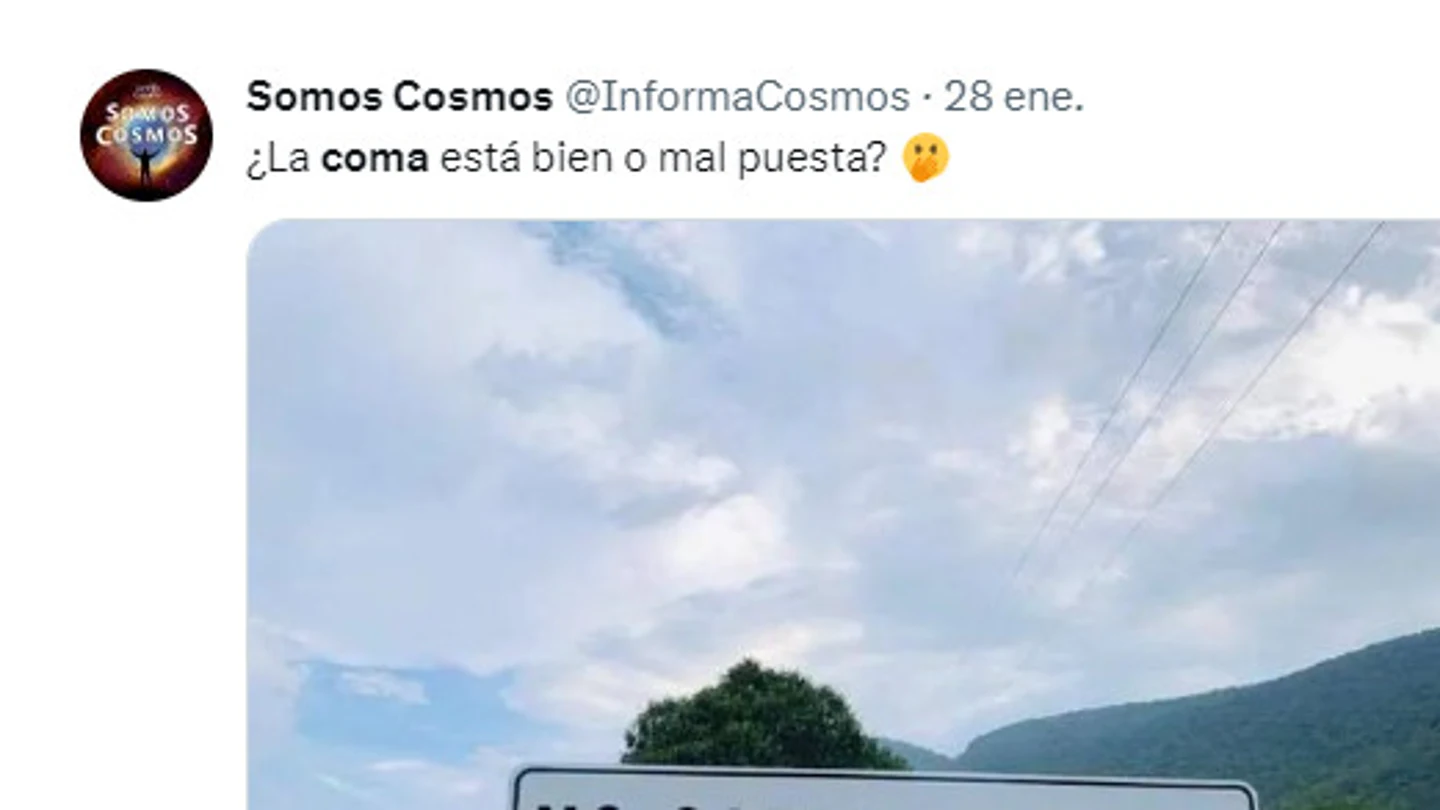 La señal de tráfico que revoluciona Twitter La señal de tráfico que revoluciona Twitter