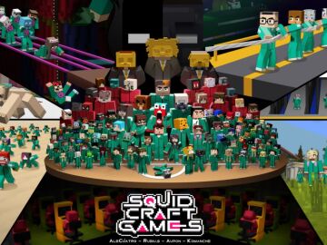 Imagen promocional de Squid Games.