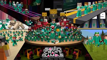 Imagen promocional de Squid Games.