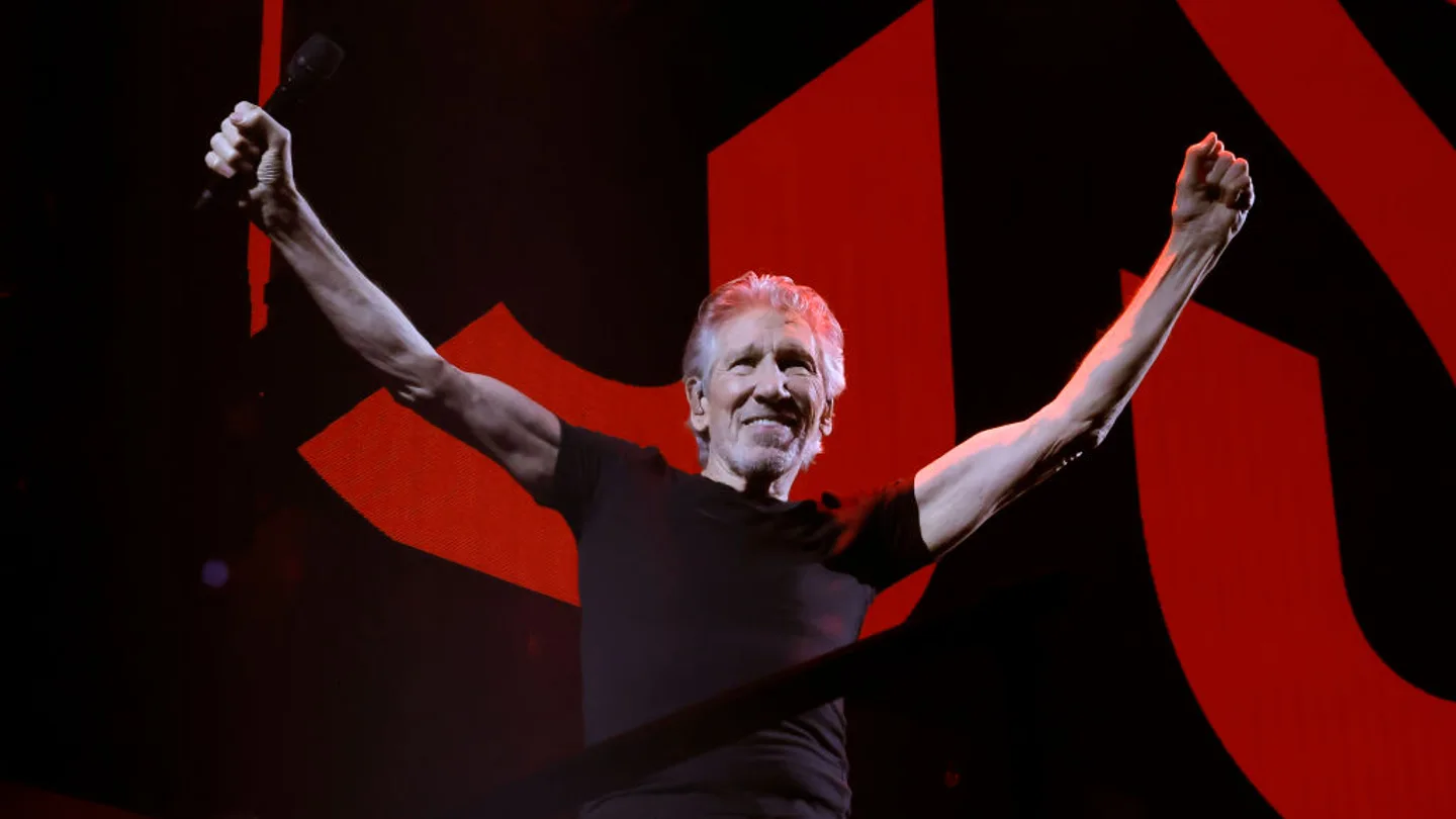 Roger Waters durante un concierto en Los Ángeles Roger Waters durante un concierto en Los Ángeles