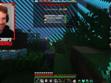 Shadoune en la final Minecraft Extremo.