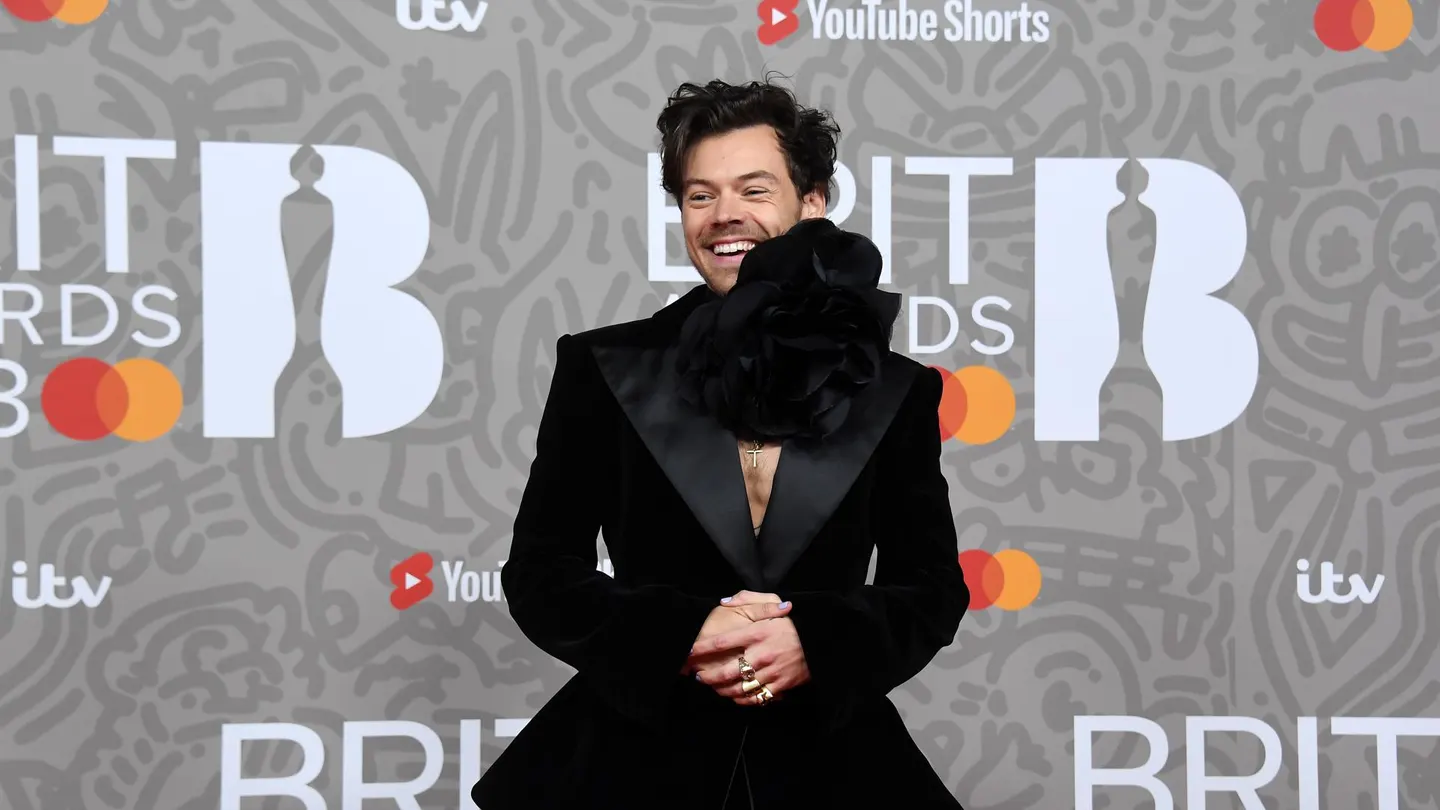 Harry Styles en los Brit Awards Harry Styles en los Brit Awards