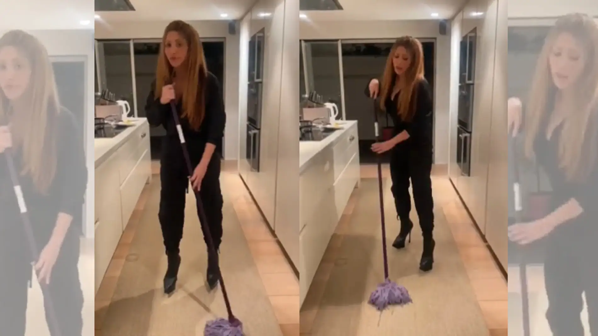 Vídeo de Shakira en TikTok.