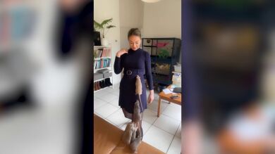 Una mujer se vuelve viral dejando que sus ratas trepen por su cuerpo