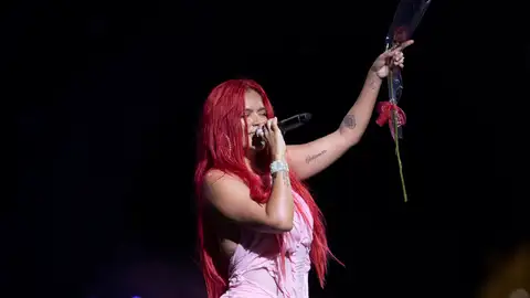 La cantante colombiana Karol G La cantante colombiana Karol G