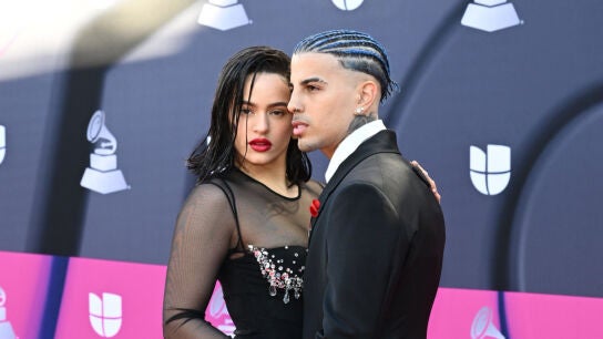 Rauw Alejandro y Rosal&iacute;a.