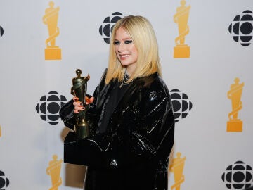 Avril Lavigne en los Juno Awards.