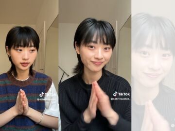 Sabrina Lan en sus v&iacute;deos de TikTok