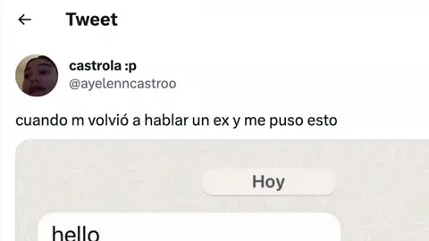 Tuit de @ayelenncastroo Tuit de @ayelenncastroo