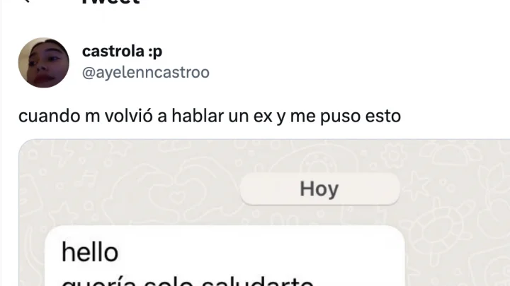 Tuit de @ayelenncastroo Tuit de @ayelenncastroo