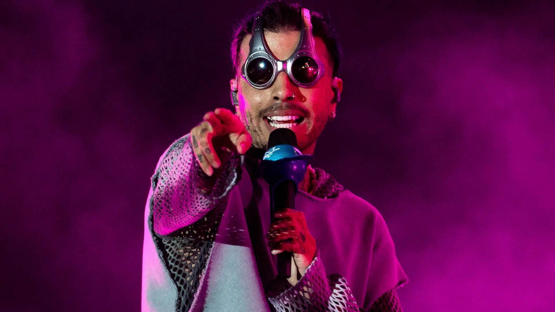 El cantante puertorrique&ntilde;o Rauw Alejandro, en una fotograf&iacute;a de archivo