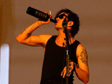 Matty Healy en Lollapalooza Chile 2023