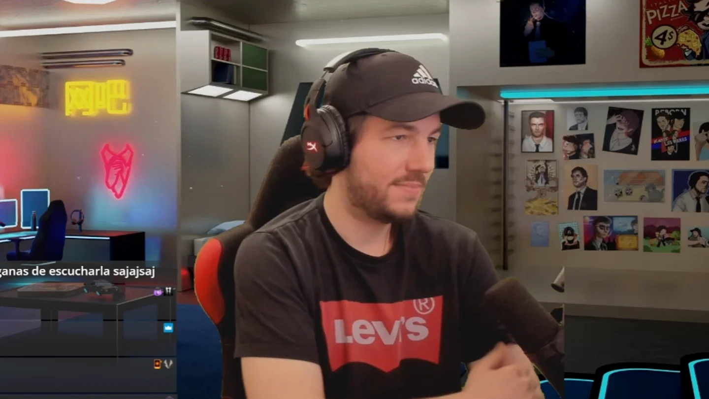 Reborn en uno de sus directos Reborn en uno de sus directos