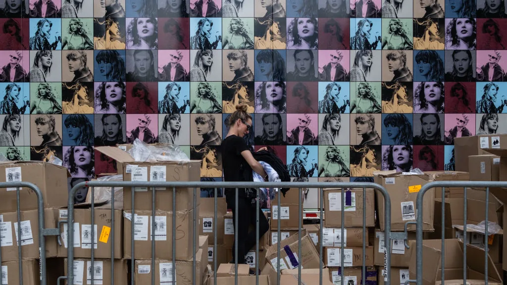Fotografias de Taylor Swift en el Nissan Stadium de Nashville
