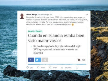 ¿Por qué hasta 2015 era legal matar vascos en Islandia?