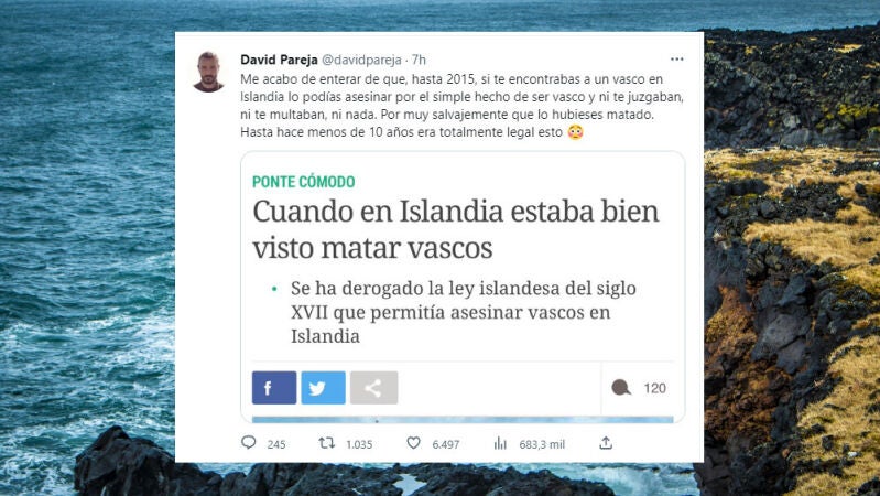 ¿Por qué hasta 2015 era legal matar vascos en Islandia?