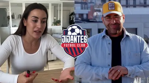 Paula Gonu y Gerard Romero en sus respectivos streams Paula Gonu y Gerard Romero en sus respectivos streams