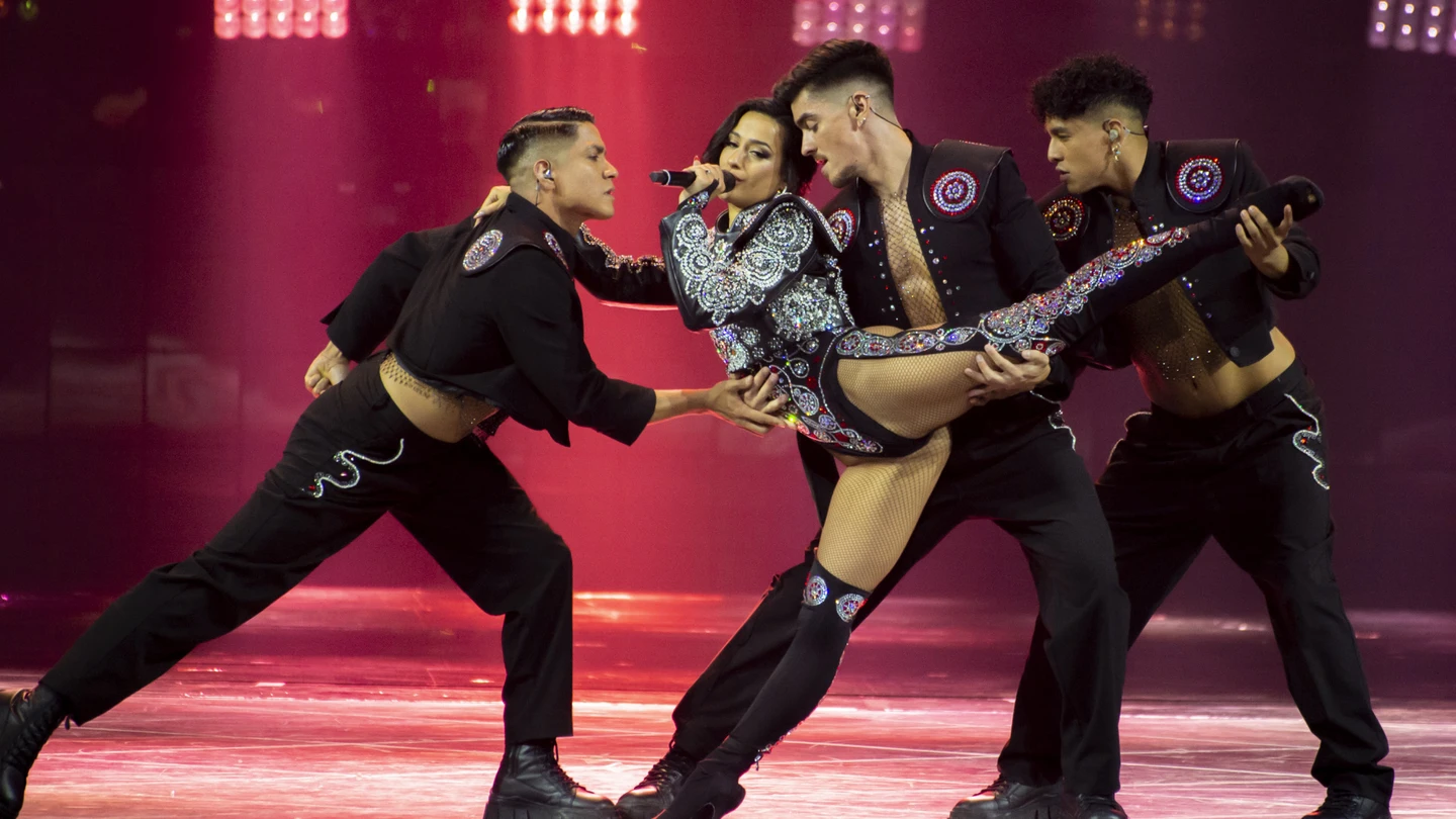 Chanel Terrero en Eurovisión 2022. Chanel Terrero en Eurovisión 2022.