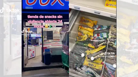 TikTok viral sobre la tienda sin vigilancia de Corea del Sur TikTok viral sobre la tienda sin vigilancia de Corea del Sur