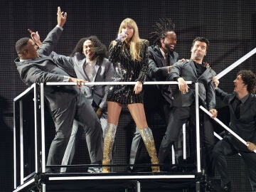 Taylor Swift en su concierto.