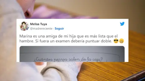 ¿Cuántos perros salen de la caja? ¿Cuántos perros salen de la caja?