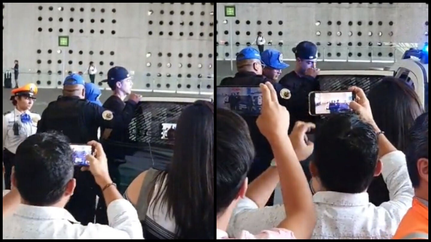 Naim Darrechi, detenido.