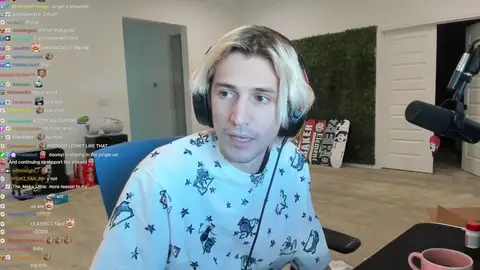 xQc en uno de sus streams. xQc en uno de sus streams.