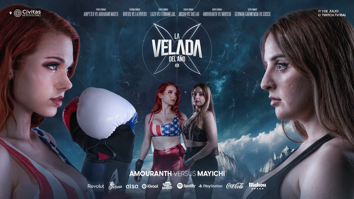 Amouranth and Mayichi to face off at Ibai's boxing event La Velada