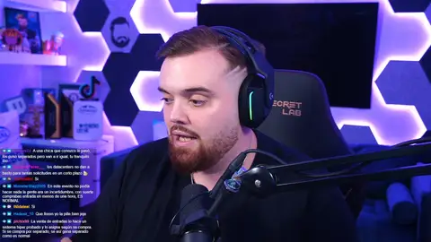 Ibai durante uno de sus streams. Ibai durante uno de sus streams.