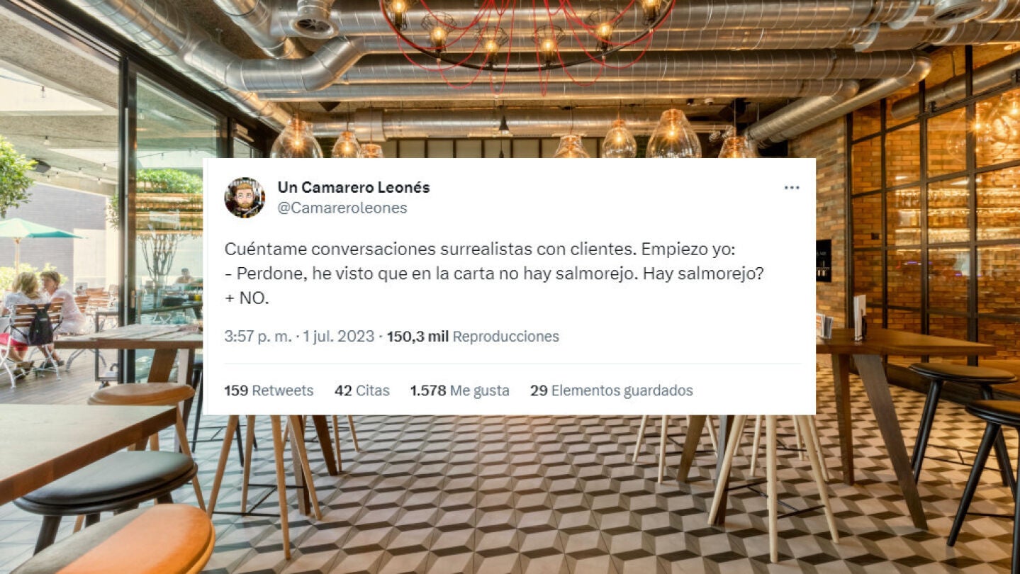 Conversaciones surrealistas con clientes contadas por camareros