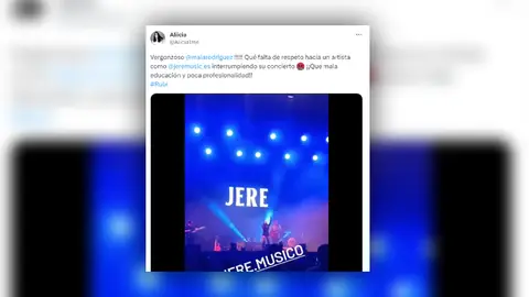 Tuit sobre Mala Rodríguez. Tuit sobre Mala Rodríguez.