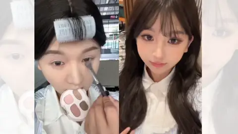 TikTok viral de meow_makeup en el que se maquilla de camino a un encuentro. TikTok viral de meow_makeup en el que se maquilla de camino a un encuentro.
