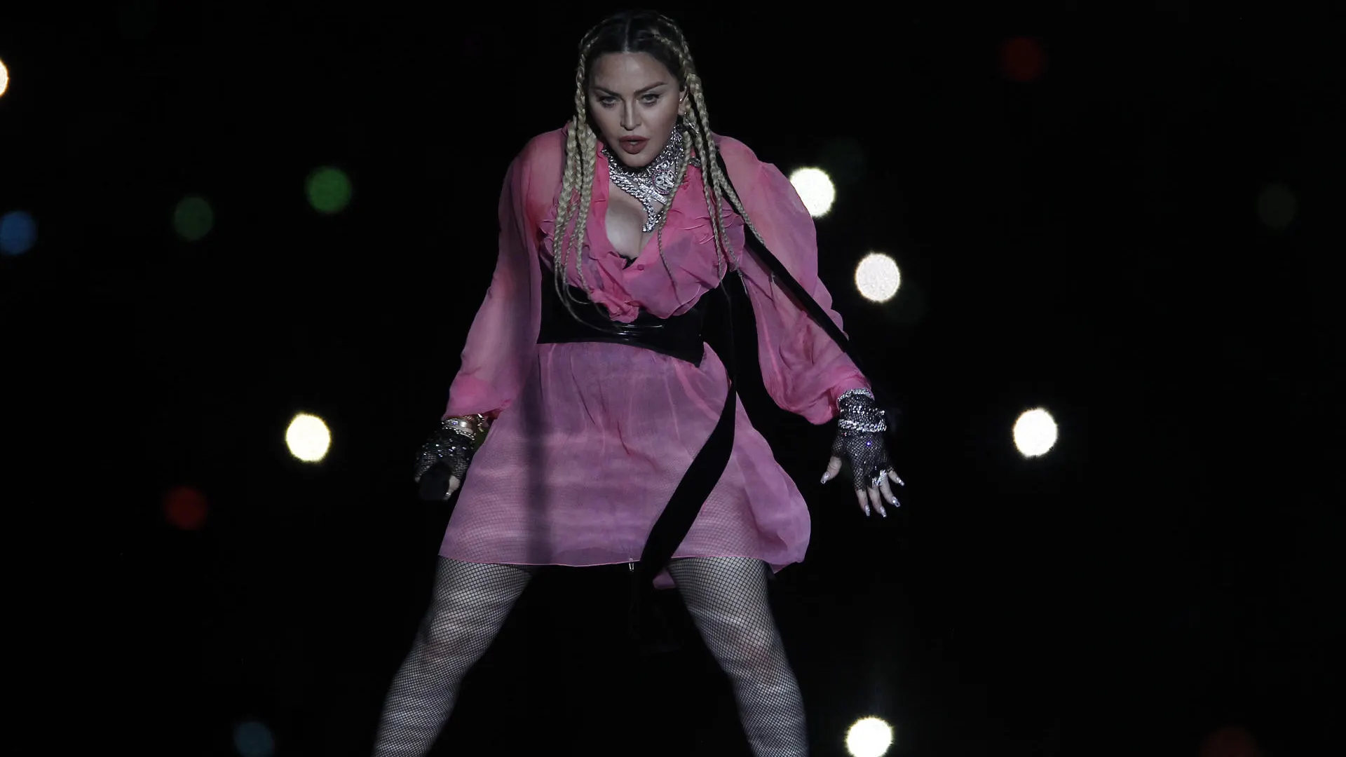 Madonna durante un concierto Madonna durante un concierto