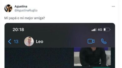 La genial conversación de WhatsApp de una chica con su padre: 