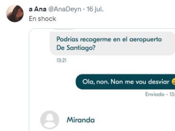 La conversaci&oacute;n en BlaBlaCar que ha generado un intenso debate