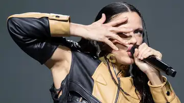 Fotografía de archivo de la cantante española Rosalía Fotografía de archivo de la cantante española Rosalía