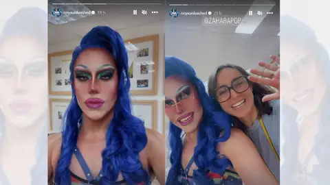 Onyx en sus historias de Instagram, mientras trabajaba en la mesa electoral del 23 de julio. Onyx en sus historias de Instagram, mientras trabajaba en la mesa electoral del 23 de julio.