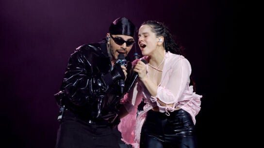 Rauw Alejandro y Rosal&iacute;a en Coachella