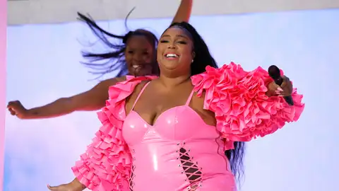 La cantante estadounidense Lizzo La cantante estadounidense Lizzo